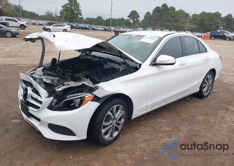 2015 Mercedes-Benz C 300 4Matic from USA, damaged, VIN 55SWF4KB0FU002449